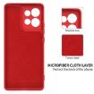 Moto G Play 2025 Red Silicone Dropproof Full Coverage Case - 6