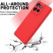 Moto G Power 2025 Red Silicone Dropproof Full Coverage Case - 5