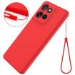 Moto G Power 2025 Red Silicone Dropproof Full Coverage Case - 7
