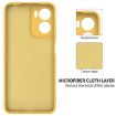 Moto G05/E15 Yellow Silicone Dropproof Full Coverage Phone Case - 6