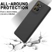 Motorola Moto G15 Black Liquid Silicone Dropproof Full Coverage Case - 5