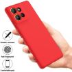Moto G15 Power Red Silicone Dropproof Full Coverage Case - 2