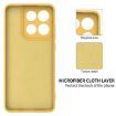 Motorola Edge 60 Stylus Yellow Liquid Silicone Dropproof Phone Case - 6