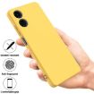 Moto G04S/E14 4G Yellow Silicone Dropproof Full Coverage Case - 2