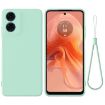 Moto G04S/E14 4G Green Silicone Dropproof Full Coverage Case - 1