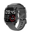 G96 Rugged Smart Watch 1.85" HD Screen, Bluetooth Calling, Heart Rate/Blood Oxygen Monitoring (Black) - 1