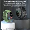 G96 Rugged Smart Watch 1.85" HD Screen, Bluetooth Calling, Heart Rate/Blood Oxygen Monitoring (Black) - 4