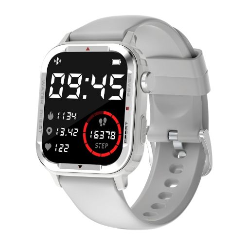 G96 Rugged Smart Watch 1.85" HD Screen, Bluetooth Call, Heart/Blood O2 Monitor - 1
