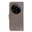 Xiaomi 14 Ultra KHAZNEH Khaki Cowhide Texture Flip Leather Case - 3