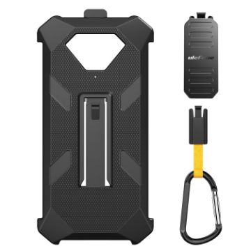 Ulefone Armor X13 Back Clip Phone Case with Carabiner - Black - 1