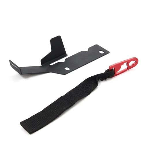 Ford F-150 2009-2018 Rear Seat Release Belt with Buckle - Red - 1