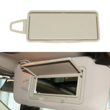 Mercedes Benz W212/W218 Left Drive Sun Visor Mirror Right Side Nut Beige - 1