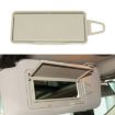 Mercedes Benz W212/W218 Left Sun Visor Makeup Mirror Nut Beige 2128100001 - 1