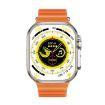 WS-E9 Ultra 2.2" IP67 Waterproof Smart Watch, Heart Rate/NFC, Orange - 2