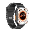 WS-E9 Ultra 2.2" IP67 Waterproof Smart Watch, Heart Rate/NFC, Black Band - 3