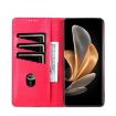 Xiaomi 14 Ultra AZNS Red Magnetic Calf Texture Flip Leather Case - 4