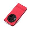 Xiaomi 14 Ultra AZNS Red Magnetic Calf Texture Flip Leather Case - 7
