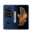 Xiaomi 14 Ultra AZNS Magnetic Calf Texture Flip Leather Case Dark Blue - 4