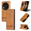 Xiaomi 14 Ultra AZNS Magnetic Flip Leather Case - Light Brown - 1