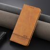 Xiaomi 14 Ultra AZNS Magnetic Flip Leather Case - Light Brown - 2