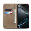 Vivo S30 Pro Mini Khaki Denim Texture Flip Leather Phone Case - 4