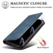 Vivo S30 Pro Mini Blue Leather Phone Case - Oil Wax Crazy Horse Texture - 7