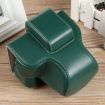 Canon EOS R50 Green Magnetic Leather Camera Case Bag with Strap - 2