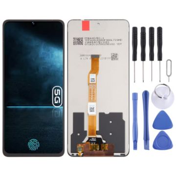 Vivo iQOO Z7 OEM LCD Screen with Digitizer Full Assembly Replacement - 1