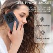 Xiaomi 14 Ultra Blue Phone Case - Double Buckle & Card Slots - 4