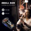 Electric Cigarette Rolling Machine Injector, 6.5mm, EU Plug, Blue - 6