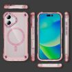 iPhone 17 Transparent Pink MagSafe Case - Skin Feel TPU + PC - 2