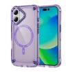 iPhone 17 Transparent Purple MagSafe Case - Skin Feel TPU + PC - 1