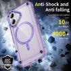 iPhone 17 Transparent Purple MagSafe Case - Skin Feel TPU + PC - 7