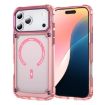 iPhone 17 Pro Transparent Pink MagSafe TPU + PC Case - 1