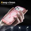 iPhone 17 Pro Transparent Pink MagSafe TPU + PC Case - 3
