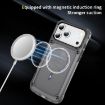 iPhone 17 Pro Max Transparent Black MagSafe TPU + PC Case - 4