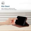 Xiaomi 14 Ultra Brown Magnetic Leather Phone Case - Diamond Splicing Skin Feel - 7