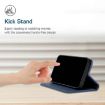 Xiaomi 14 Ultra Blue Magnetic Leather Phone Case - Diamond Splicing Skin Feel - 7