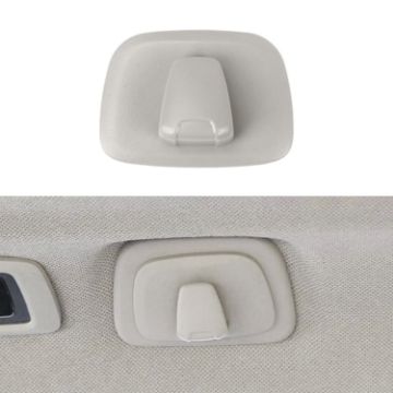 Beige Left-Drive Car Coat Hook Hanger for Volvo XC60/XC90/S90/V90/XC40 - 1