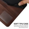 Xiaomi 14 Ultra Brown Leather Phone Case - Calf Texture & Buckle - 7