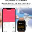 ET540 1.91" IP67 Waterproof Smart Watch with ECG & Glucose Monitor - Blue - 6