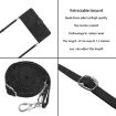 Xiaomi 14 Ultra Black Leather Phone Case with Lanyard - Stripe Pattern - 6