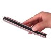Realme GT 7 Global Pink Carbon Fiber Texture Flip Leather Case - 7
