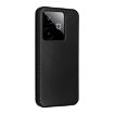 Realme GT 7 Global Flip Leather Phone Case - Carbon Fiber Texture Black - 3