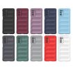 Motorola Moto G62 5G Light Blue TPU + Flannel Phone Case - 2