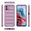 Motorola Moto G34 5G Purple Magic Shield TPU + Flannel Phone Case - 3