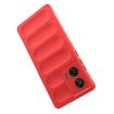 Motorola Edge 50 Fusion 5G Wine Red TPU + Flannel Phone Case - 6