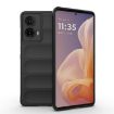 Motorola Moto G85 5G Global Magic Shield TPU Flannel Case Black - 1