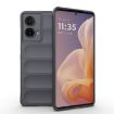 Motorola Moto G85 5G Global Magic Shield TPU Flannel Case Dark Grey - 1