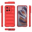 Motorola Edge 50 Neo Red Magic Shield TPU + Flannel Phone Case - 2